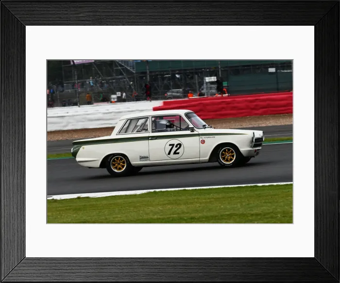 Framed Print : CJ9 2606 Roy Alderslade, Ford Lotus Cortina Framed Print : CJ9 2606 Roy Alderslade, Ford Lotus Cortina
