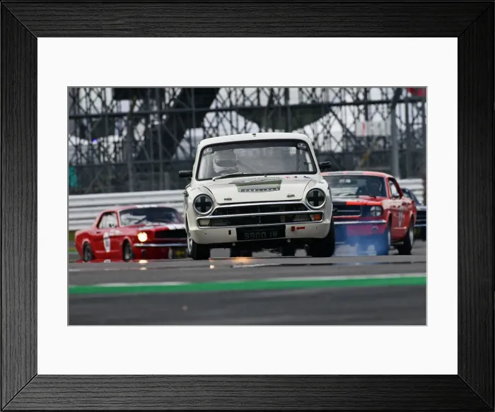 Framed Print : CJ9 2538 Adam Cunnington, Ford Lotus Cortina Framed Print : CJ9 2538 Adam Cunnington, Ford Lotus Cortina
