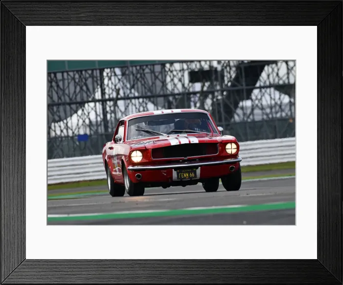 Framed Print : CJ9 2543 Rob Fenn, James Barclay, Ford Mustang Framed Print : CJ9 2543 Rob Fenn, James Barclay, Ford Mustang
