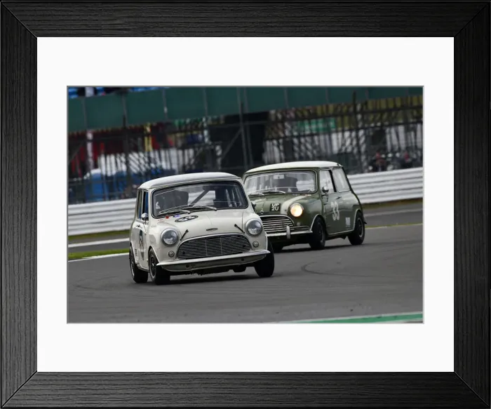 Framed Print : CJ9 2575 Phil Bullen-Brown, Austin Mini Cooper S Framed Print : CJ9 2575 Phil Bullen-Brown, Austin Mini Cooper S