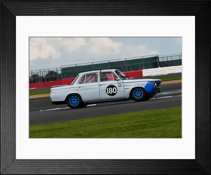 Framed Print : CJ9 2627 Tom Sharp, BMW 1800 TiSA Framed Print : CJ9 2627 Tom Sharp, BMW 1800 TiSA