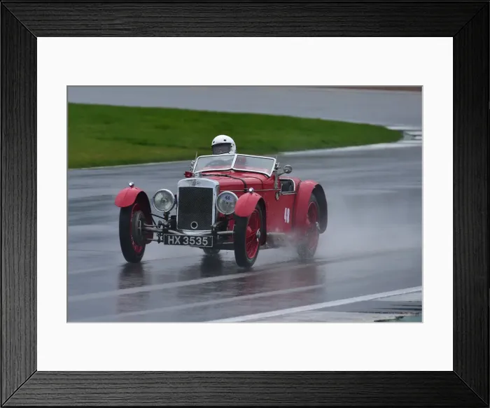 Framed Print : CM32 4125 Dr Charles Pither, Frazer Nash Ulster Framed Print : CM32 4125 Dr Charles Pither, Frazer Nash Ulster