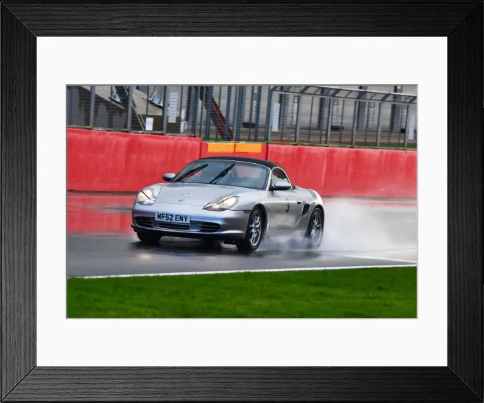 Framed Print : CJ10 3060 Chris Hudson, Porsche Boxster
