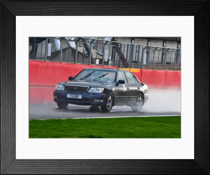 Framed Print : CJ10 3061 Dougal Cawley, Lexus LS400