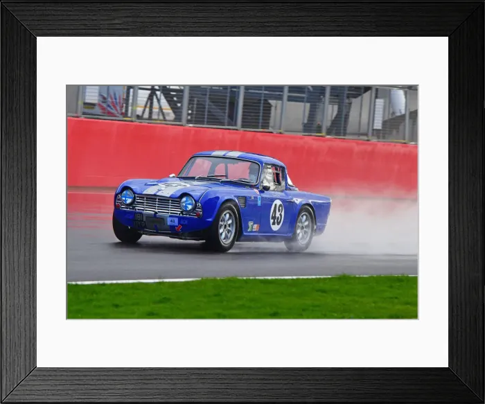 Framed Print : CJ10 3065 Geraint Owen, Triumph TR4 Framed Print : CJ10 3065 Geraint Owen, Triumph TR4