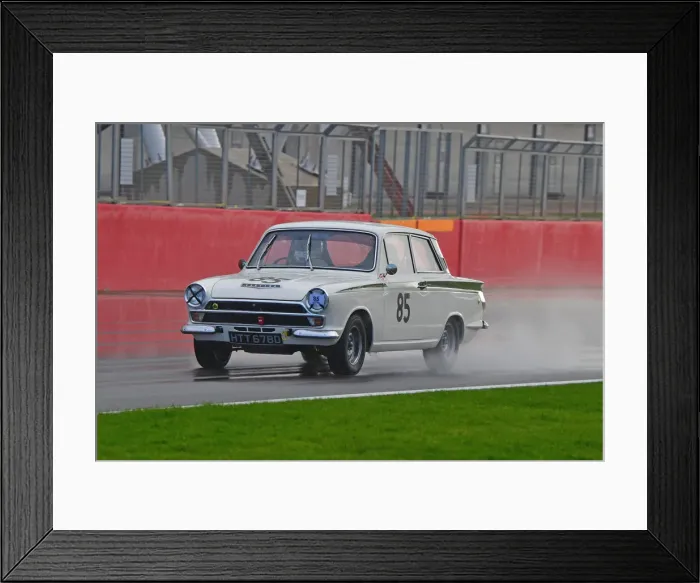 Framed Print : CJ10 3072 Oliver Nuthall, Ford Lotus Cortina Mk1 Framed Print : CJ10 3072 Oliver Nuthall, Ford Lotus Cortina Mk1
