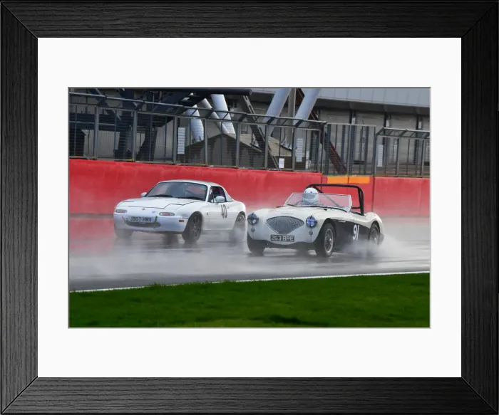Framed Print : CJ10 3080 Toby Galbraith, Mazda Eunos, Matthew Collings, Austin Healey 100M Framed Print : CJ10 3080 Toby Galbraith, Mazda Eunos, Matthew Collings, Austin Healey 100M