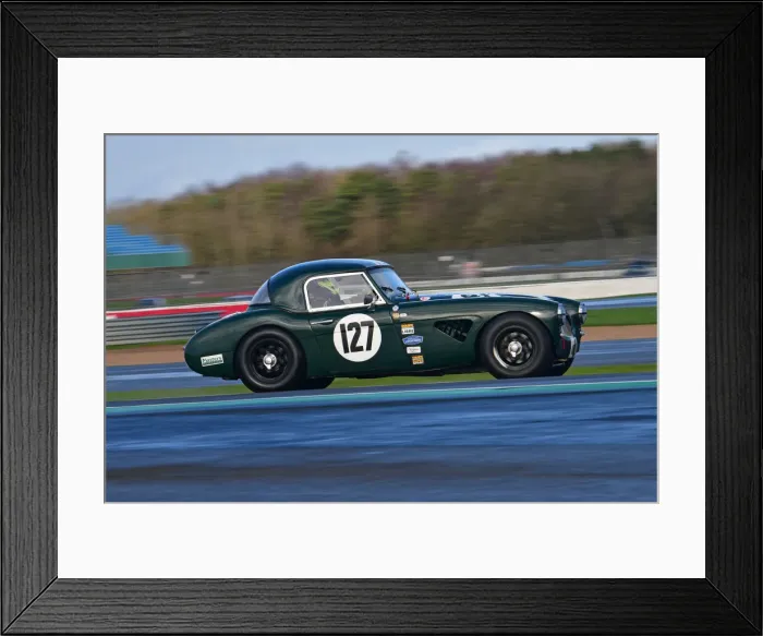 Framed Print : CJ10 3135 Joe Willmott, Austin Healey 3000 Mk1 Framed Print : CJ10 3135 Joe Willmott, Austin Healey 3000 Mk1