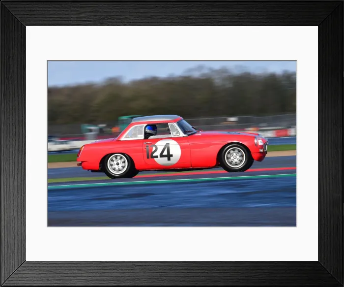 Framed Print : CJ10 3144 Rob Cull, MG B Framed Print : CJ10 3144 Rob Cull, MG B