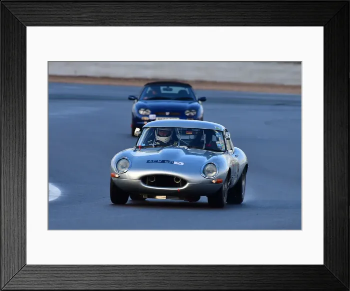 Framed Print : CJ10 3234 Mark Butterworth, Jaguar E-Type semi-lightweight Framed Print : CJ10 3234 Mark Butterworth, Jaguar E-Type semi-lightweight
