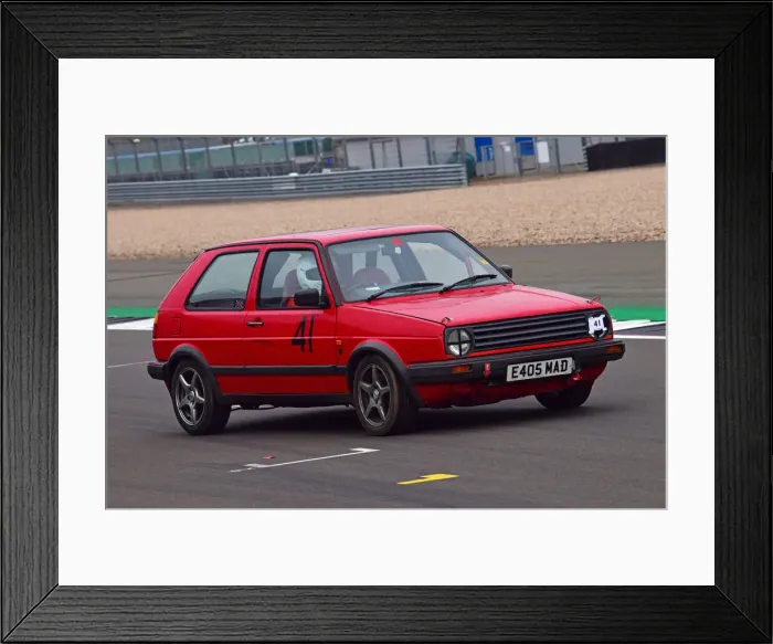 Framed Print : CJ10 2675 Nigel Barnett, VW Golf GTi 16v