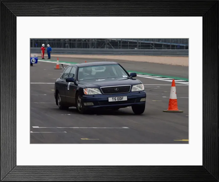 Framed Print : CJ10 2720 Dougal Cawley, Lexus LS400