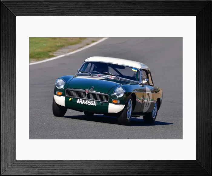 Framed Print : CJ10 4003 Geoff Gouriet, MG B Roadster Framed Print : CJ10 4003 Geoff Gouriet, MG B Roadster