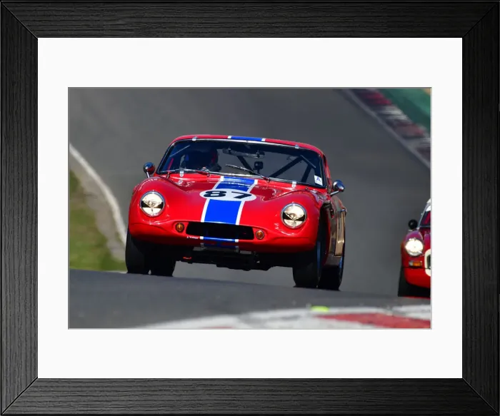 Framed Print : CJ10 4042 Simon Ashworth, TVR Grantura Mk3