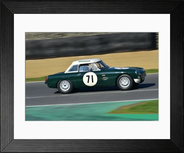 Framed Print : CM32 4481 Geoff Gouriet, MG B Roadster Framed Print : CM32 4481 Geoff Gouriet, MG B Roadster