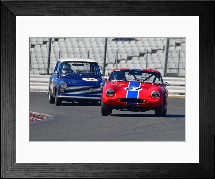 Framed Print : CJ10 3896 Mark Ashworth, Simon Ashworth, TVR Grantura Mk III Framed Print : CJ10 3896 Mark Ashworth, Simon Ashworth, TVR Grantura Mk III
