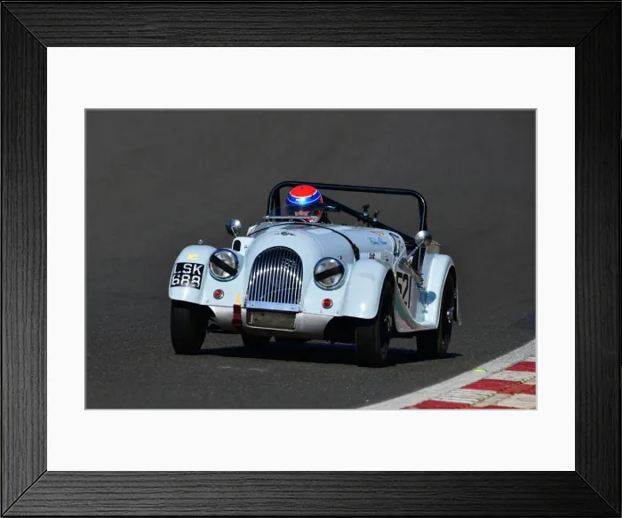 Framed Print : CJ10 3946 Oliver Pratt, M Pratt, Morgan Plus 4, Baby Blue Framed Print : CJ10 3946 Oliver Pratt, M Pratt, Morgan Plus 4, Baby Blue
