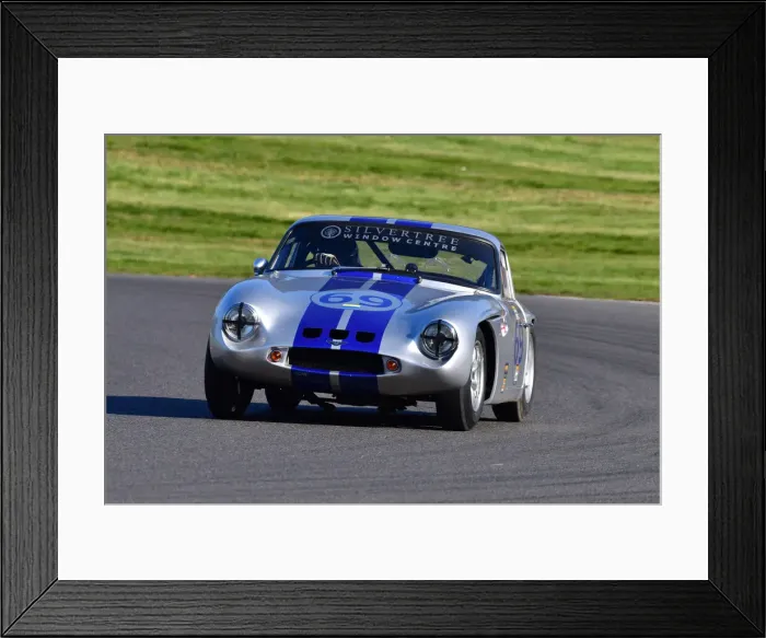 Framed Print : CJ10 4141 Rob Cull, TVR Grantura Mk 111 Framed Print : CJ10 4141 Rob Cull, TVR Grantura Mk 111