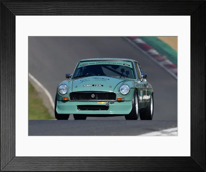 Framed Print : CJ10 3808 Ian Prior, MG BGT V8 Framed Print : CJ10 3808 Ian Prior, MG BGT V8