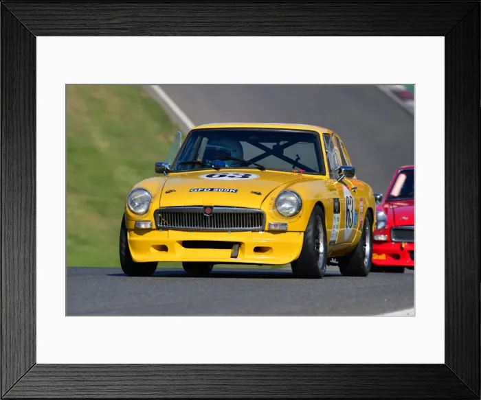 Framed Print : CJ10 3815 Stuart Balfour, MG BGT V8 Framed Print : CJ10 3815 Stuart Balfour, MG BGT V8