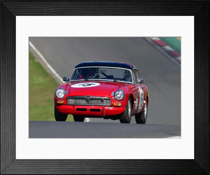 Framed Print : CJ10 3817 Ronald Watt, MG B Framed Print : CJ10 3817 Ronald Watt, MG B