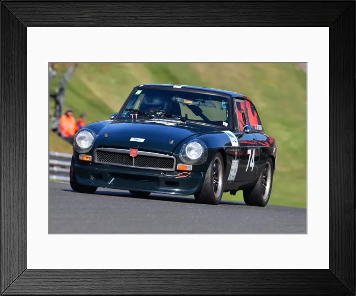Framed Print : CJ10 3827 Jim Bryan, MG BGT V8 Framed Print : CJ10 3827 Jim Bryan, MG BGT V8