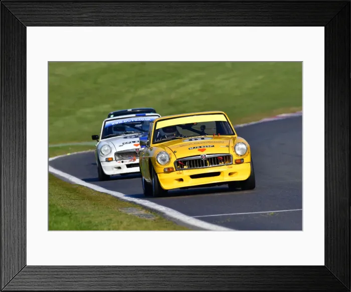 Framed Print : CJ10 4274 Jonnie Wheeler, MG BGT V8 Framed Print : CJ10 4274 Jonnie Wheeler, MG BGT V8