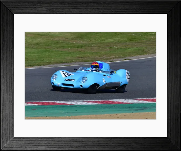 Framed Print : CJ10 3565 Alex Causer, Lotus Eleven le Mans Framed Print : CJ10 3565 Alex Causer, Lotus Eleven le Mans