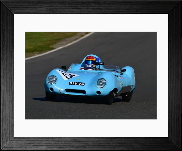 Framed Print : CJ10 3607 Alex Causer, Lotus Eleven le Mans Framed Print : CJ10 3607 Alex Causer, Lotus Eleven le Mans