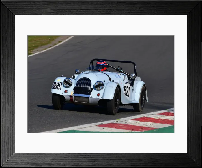 Framed Print : CJ10 3618 Martin Pratt, Morgan Plus 4 Framed Print : CJ10 3618 Martin Pratt, Morgan Plus 4