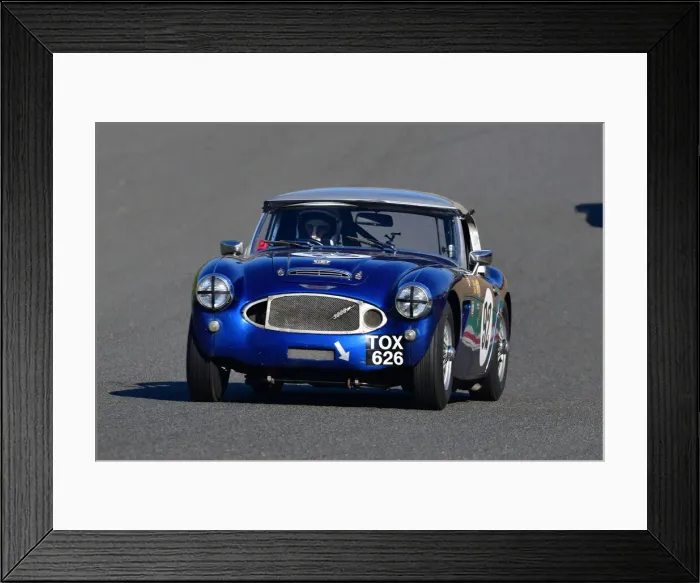 Framed Print : CJ10 3623 Guy Parry-Williams, Simon Parry-Williams, Austin Healey 3000