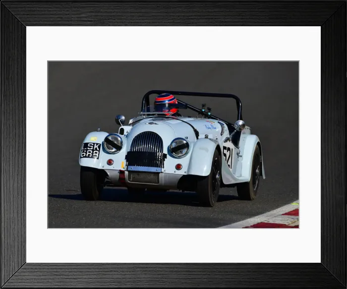 Framed Print : CJ10 3636 Martin Pratt, Morgan Plus 4 Framed Print : CJ10 3636 Martin Pratt, Morgan Plus 4
