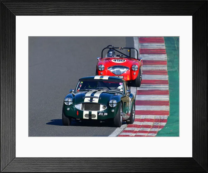 Framed Print : CJ10 3652 Joseph Willmott, Austin Healey 3000 Framed Print : CJ10 3652 Joseph Willmott, Austin Healey 3000