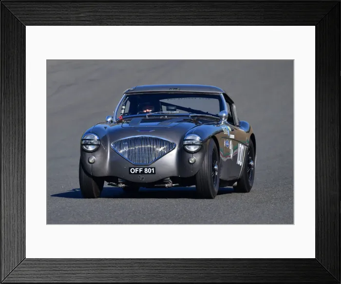 Framed Print : CJ10 3662 Mike Thorne, Sarah Bennett-Baggs, Austin Healey 100M Framed Print : CJ10 3662 Mike Thorne, Sarah Bennett-Baggs, Austin Healey 100M