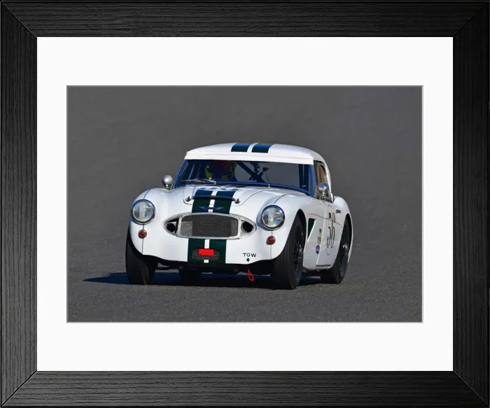 Framed Print : CJ10 3663 Richard Hywel Evans, Austin Healey 3000 Framed Print : CJ10 3663 Richard Hywel Evans, Austin Healey 3000