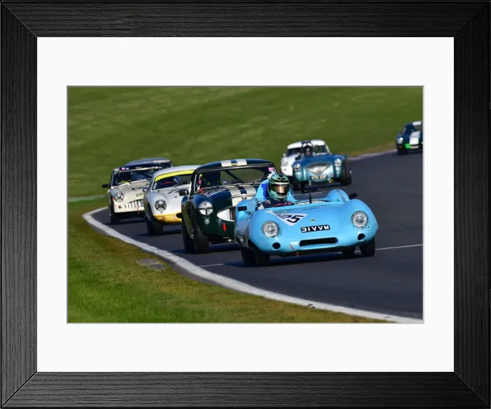 Framed Print : CJ10 4353 Alex Causer, Lotus Eleven le Mans Framed Print : CJ10 4353 Alex Causer, Lotus Eleven le Mans