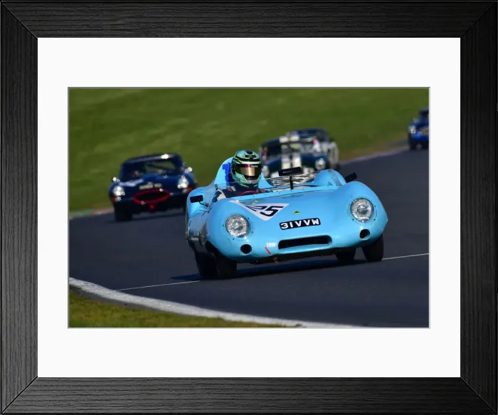Framed Print : CJ10 4370 Alex Causer, Lotus Eleven le Mans Framed Print : CJ10 4370 Alex Causer, Lotus Eleven le Mans