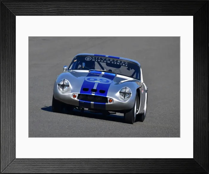 Framed Print : CJ10 3681 Rob Cull, TVR Grantura Mk III Framed Print : CJ10 3681 Rob Cull, TVR Grantura Mk III