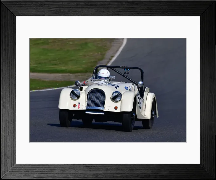 Framed Print : CJ10 3729 David Wenman, Morgan Plus 4 Framed Print : CJ10 3729 David Wenman, Morgan Plus 4