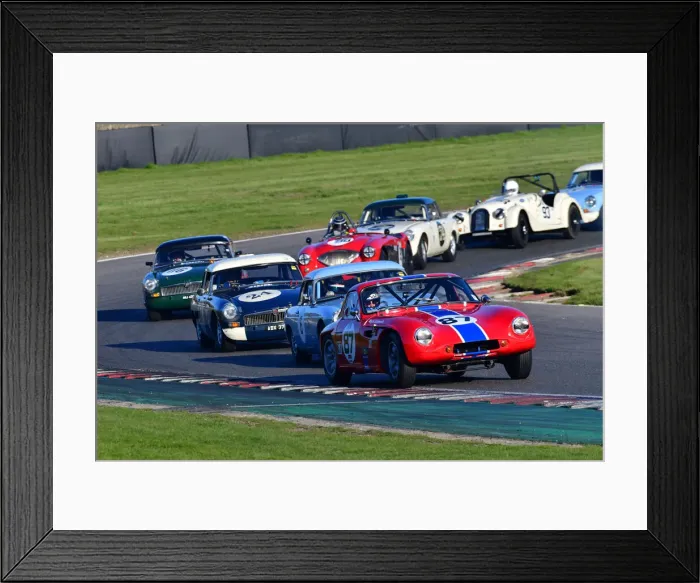 Framed Print : CJ10 4450 Mark Ashworth, TVR Grantura Mk III Framed Print : CJ10 4450 Mark Ashworth, TVR Grantura Mk III