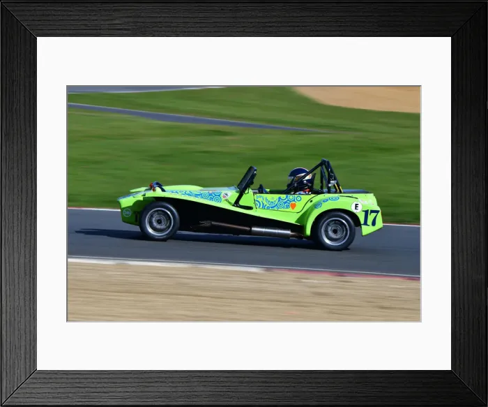 Framed Print : CJ10 4685 Gary Thomas, Lotus 7 Framed Print : CJ10 4685 Gary Thomas, Lotus 7