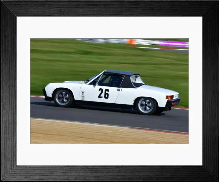 Framed Print : CJ10 4705 Glynn Evans, Porsche 914-6 Framed Print : CJ10 4705 Glynn Evans, Porsche 914-6
