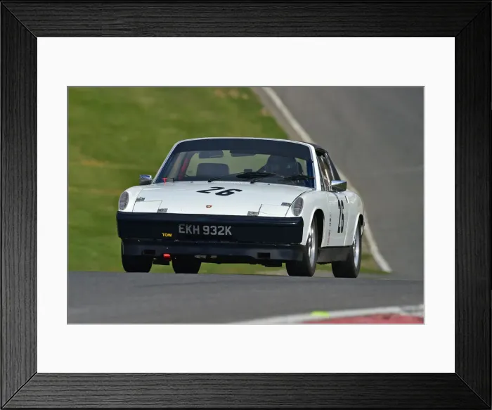 Framed Print : CM32 4804 Glynn Evans, Porsche 914-6