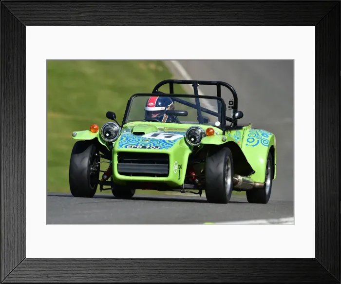Framed Print : CM32 4808 Gary Thomas, Lotus 7 Framed Print : CM32 4808 Gary Thomas, Lotus 7