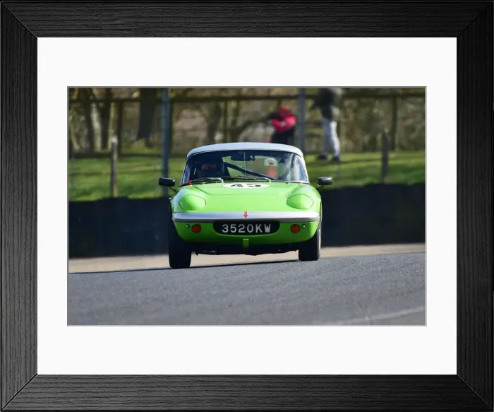 Framed Print : CM32 5312 Barry Ashdown, Lotus Elan S1