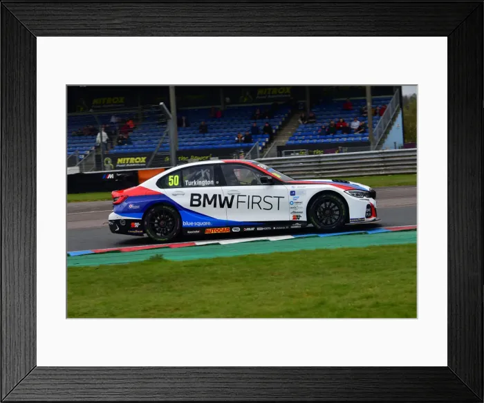 Framed Print : CJ10 7439 Colin Turkington, BMW 330e M Sport Framed Print : CJ10 7439 Colin Turkington, BMW 330e M Sport