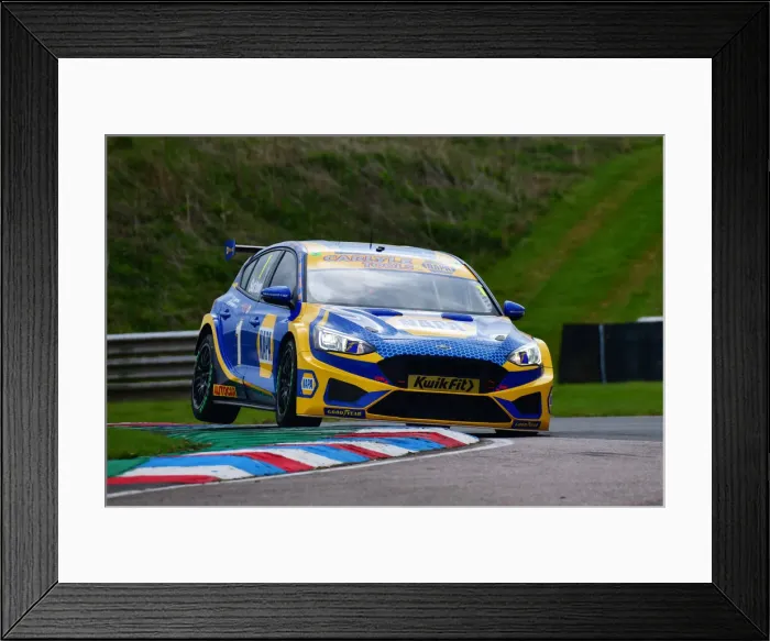 Framed Print : CJ10 7483 Ash Sutton, Ford Focus ST Framed Print : CJ10 7483 Ash Sutton, Ford Focus ST