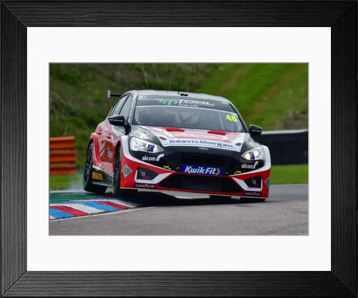Framed Print : CJ10 7502 Ollie Jackson, Ford Focus ST Framed Print : CJ10 7502 Ollie Jackson, Ford Focus ST