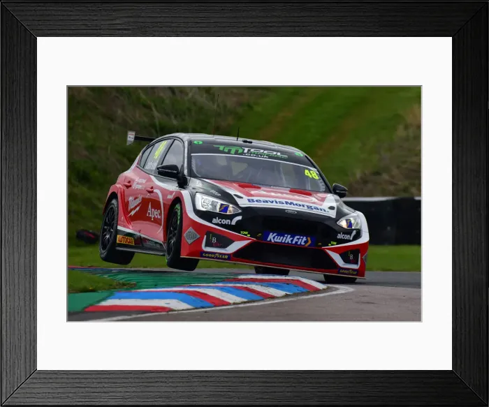Framed Print : CJ10 7524 Ollie Jackson, Ford Focus ST Framed Print : CJ10 7524 Ollie Jackson, Ford Focus ST