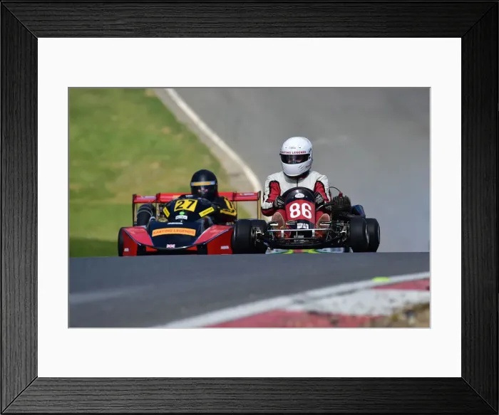 Framed Print : CM32 5035 Tim Baker, Barlotti, Upton Villiers 210cc